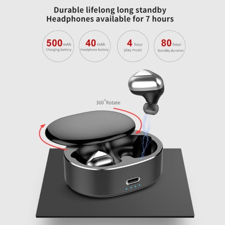 Cuffie Bluetooth wireless T50 6D con cancellazione del rumore Bluetooth V5.0, supporto chiamate binaurali