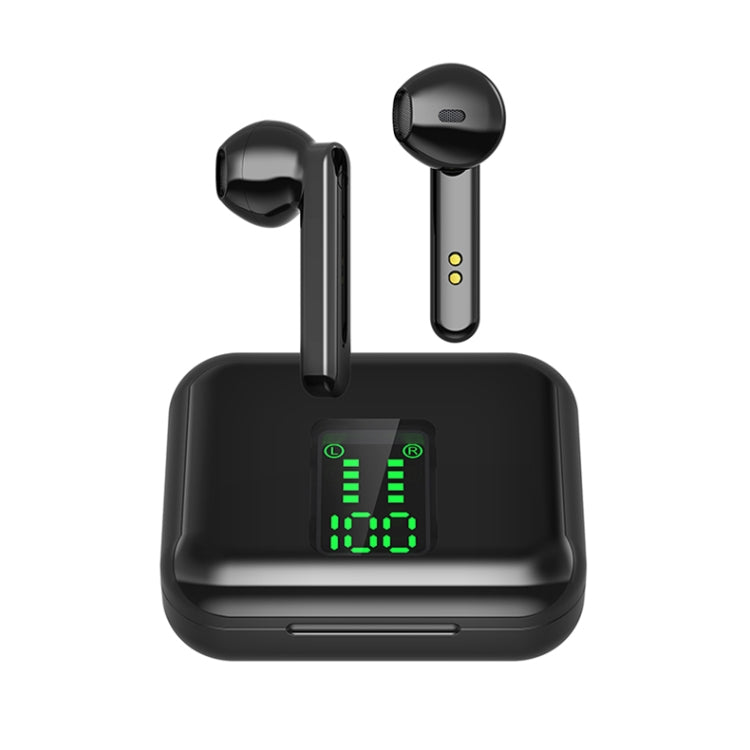 P100pro TWS Bluetooth 5.0 Auricolare Bluetooth wireless touch con scatola di ricarica e display digitale intelligente a LED, supporto Siri e chiamate