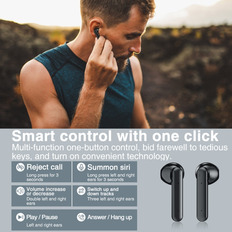 P100pro TWS Bluetooth 5.0 Auricolare Bluetooth wireless touch con scatola di ricarica e display digitale intelligente a LED, supporto Siri e chiamate