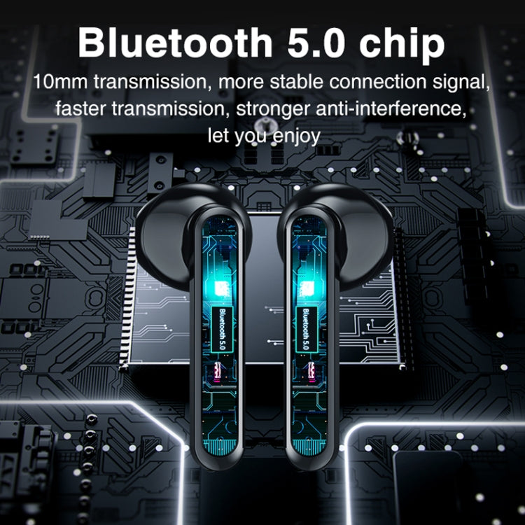 P100pro TWS Bluetooth 5.0 Auricolare Bluetooth wireless touch con scatola di ricarica e display digitale intelligente a LED, supporto Siri e chiamate