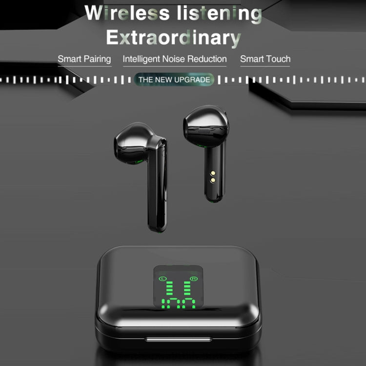 P100pro TWS Bluetooth 5.0 Auricolare Bluetooth wireless touch con scatola di ricarica e display digitale intelligente a LED, supporto Siri e chiamate
