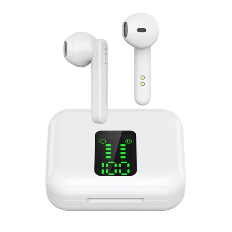 P100pro TWS Bluetooth 5.0 Auricolare Bluetooth wireless touch con scatola di ricarica e display digitale intelligente a LED, supporto Siri e chiamate