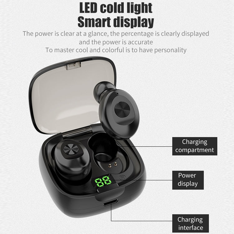 Auricolare Bluetooth touch con display digitale XG-8 TWS con scatola di ricarica magnetica