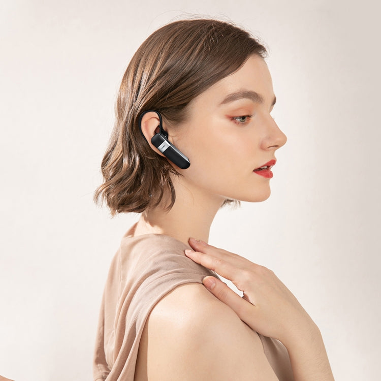 REMAX RB-T36 Auricolare Bluetooth wireless per chiamate aziendali Bluetooth 5.0 con orecchio singolo sospeso