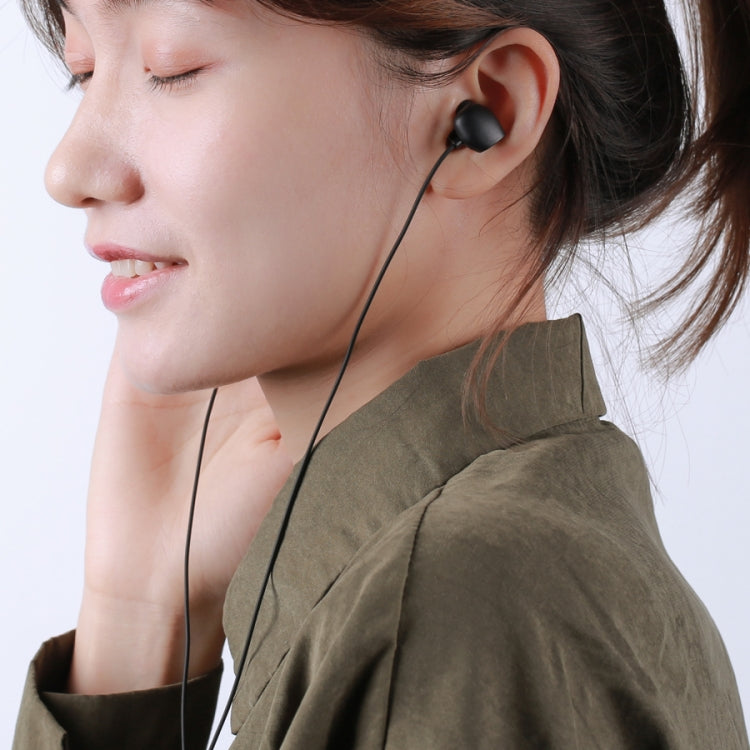REMAX RM-550 Auricolare musicale stereo in-ear con pin dorato da 3,5 mm con controllo via cavo + microfono, supporto vivavoce