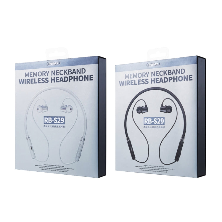 REMAX RB-S29 Serie Linton Memory Neckband V5.0 Auricolare wireless Bluetooth