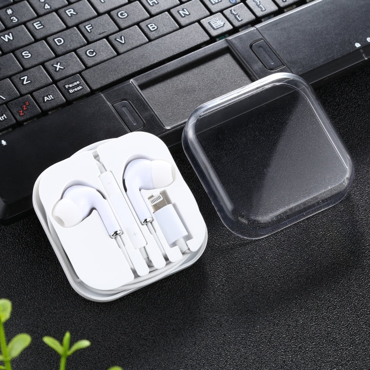 Auricolare cablato in-ear a 8 pin con microfono, lunghezza del cavo: circa 1,2 m, 8 Pin