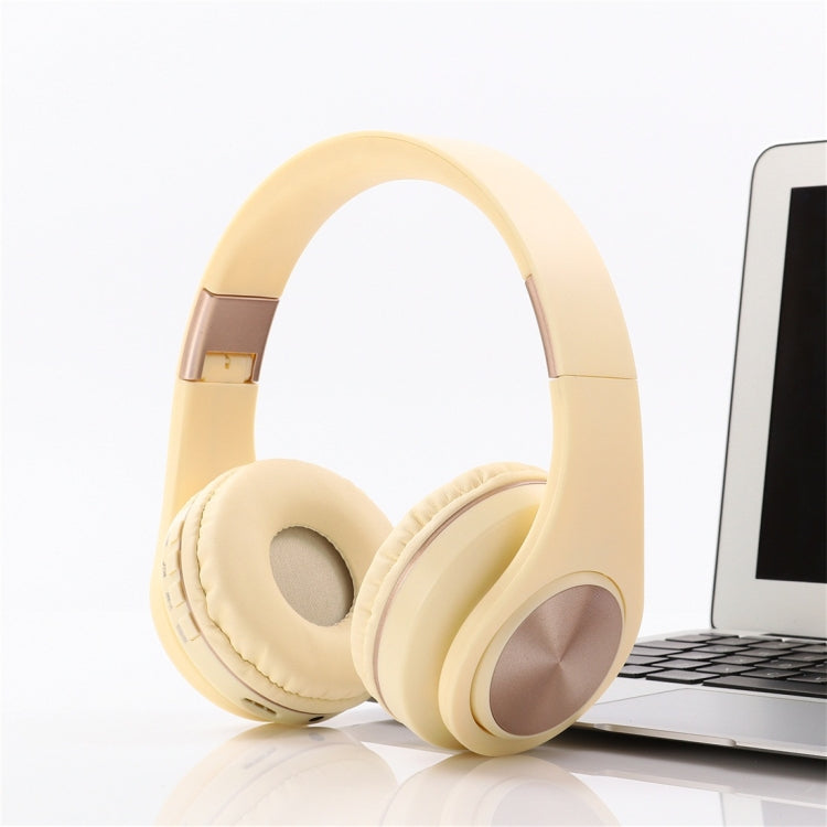 Cuffie Bluetooth A1 Bluetooth 4.2 Candy Color Super Base, supporto per riproduzione musicale, commutazione, controllo volume e risposta
