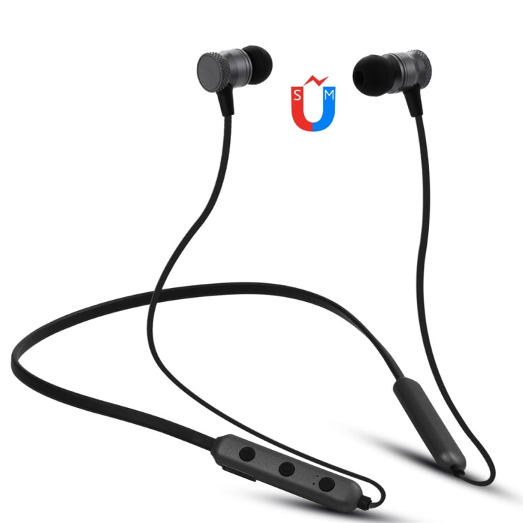 BT-890 Bluetooth 4.2 Auricolare Bluetooth con design a collo appeso, supporto per riproduzione musicale, commutazione, controllo volume e risposta