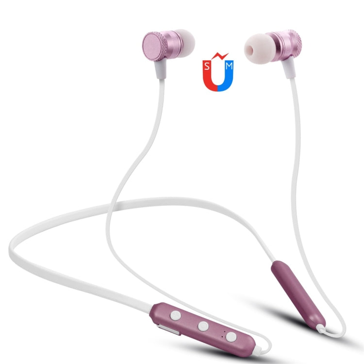 BT-890 Bluetooth 4.2 Auricolare Bluetooth con design a collo appeso, supporto per riproduzione musicale, commutazione, controllo volume e risposta