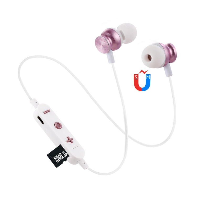 Auricolare Bluetooth F17 Bluetooth 4.2 con design a collo appeso, supporto per riproduzione musicale, commutazione, controllo volume e risposta
