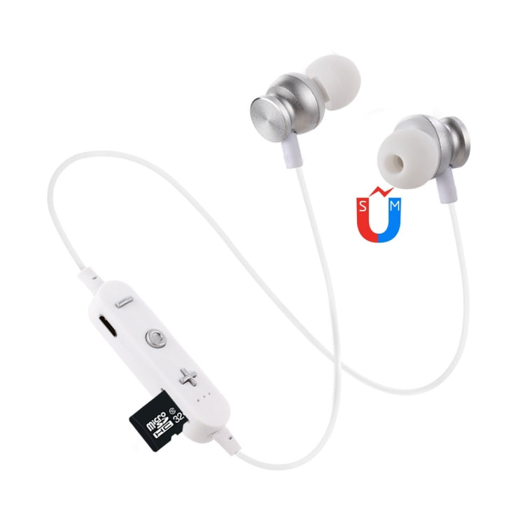 Auricolare Bluetooth F17 Bluetooth 4.2 con design a collo appeso, supporto per riproduzione musicale, commutazione, controllo volume e risposta