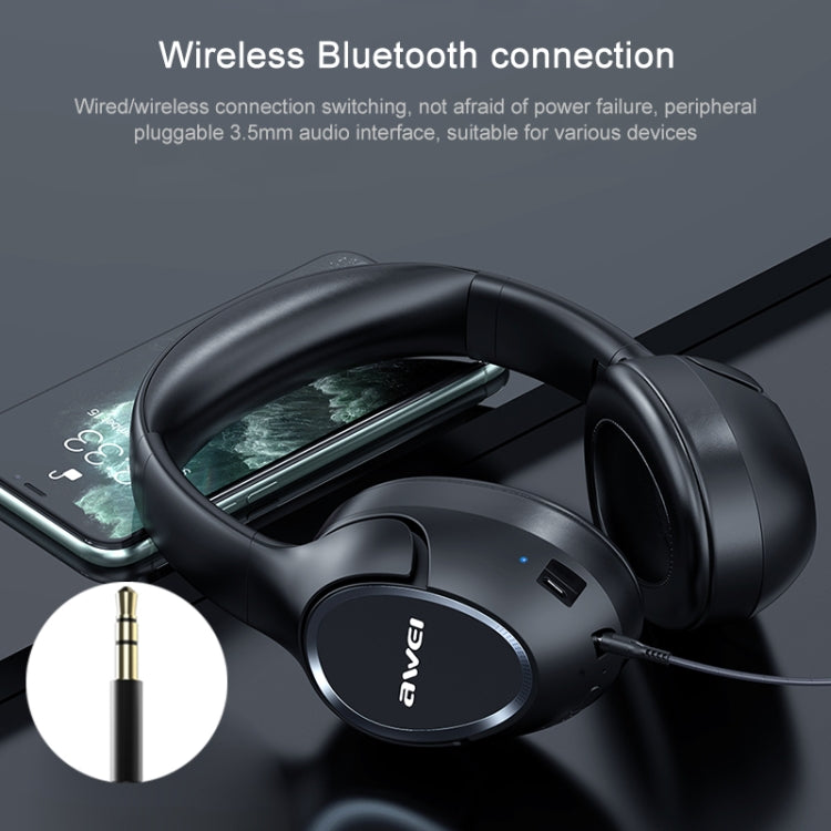 Auricolare Bluetooth wireless stereo AWEI A770BL Bluetooth 5.0