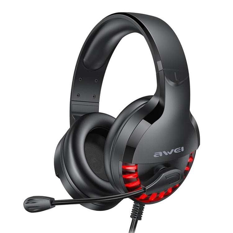 AWEI ES-770i Cuffie da gioco e-sport regolabili con microfono