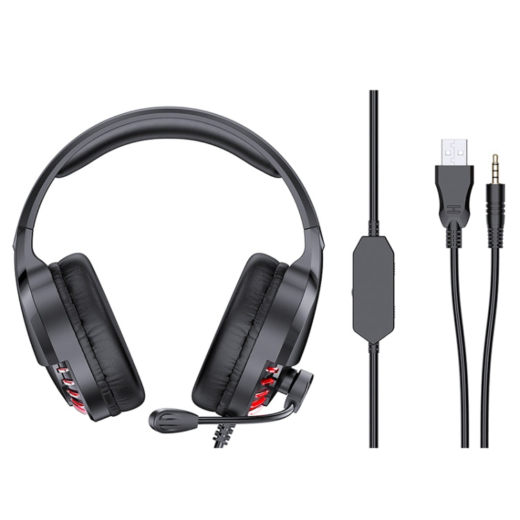 AWEI ES-770i Cuffie da gioco e-sport regolabili con microfono