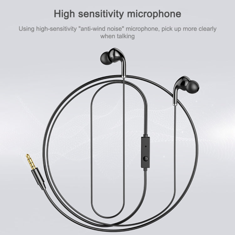 Awei PC-6 Mini Auricolare Stereo In-Ear cablato con microfono