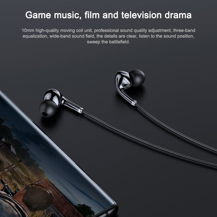 Awei PC-6 Mini Auricolare Stereo In-Ear cablato con microfono