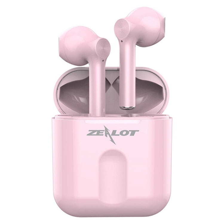 ZEALOT T2 Bluetooth 5.0 TWS Auricolare Bluetooth wireless con scatola di ricarica, supporto touch, chiamate e display di alimentazione