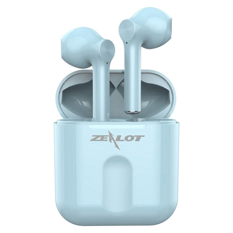 ZEALOT T2 Bluetooth 5.0 TWS Auricolare Bluetooth wireless con scatola di ricarica, supporto touch, chiamate e display di alimentazione