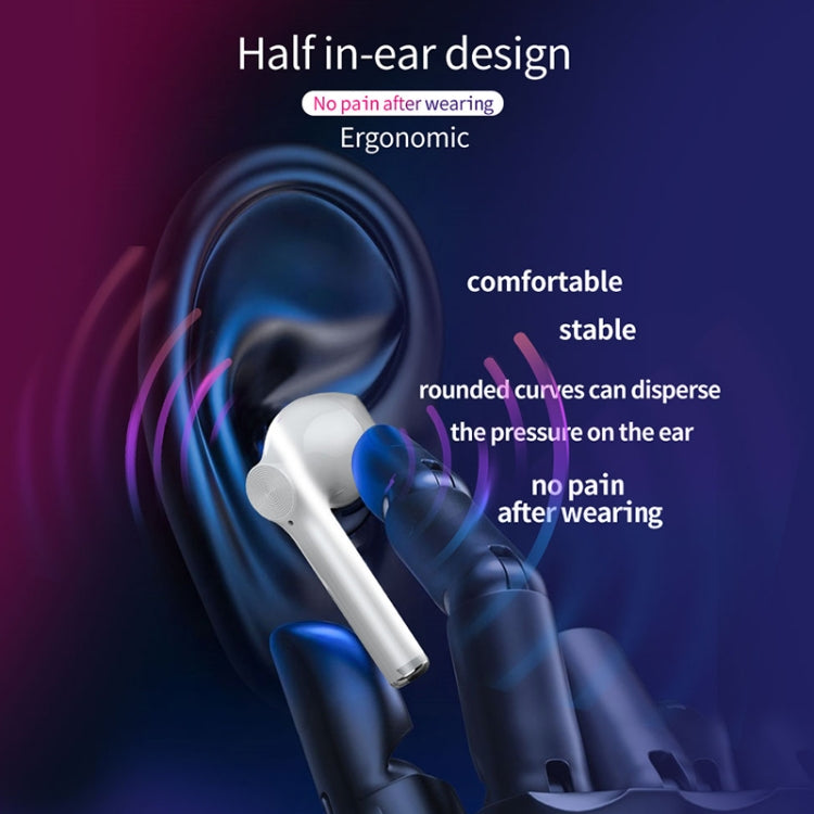 ZEALOT T2 Bluetooth 5.0 TWS Auricolare Bluetooth wireless con scatola di ricarica, supporto touch, chiamate e display di alimentazione