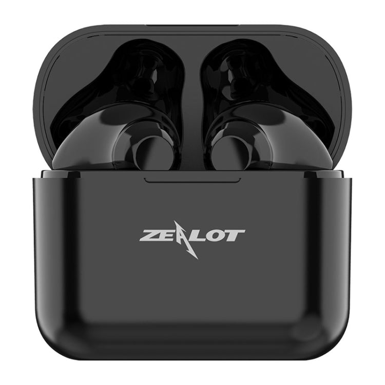 ZEALOT T3 Bluetooth 5.0 TWS Auricolare Bluetooth wireless con scatola di ricarica, supporto touch, chiamate e display di alimentazione