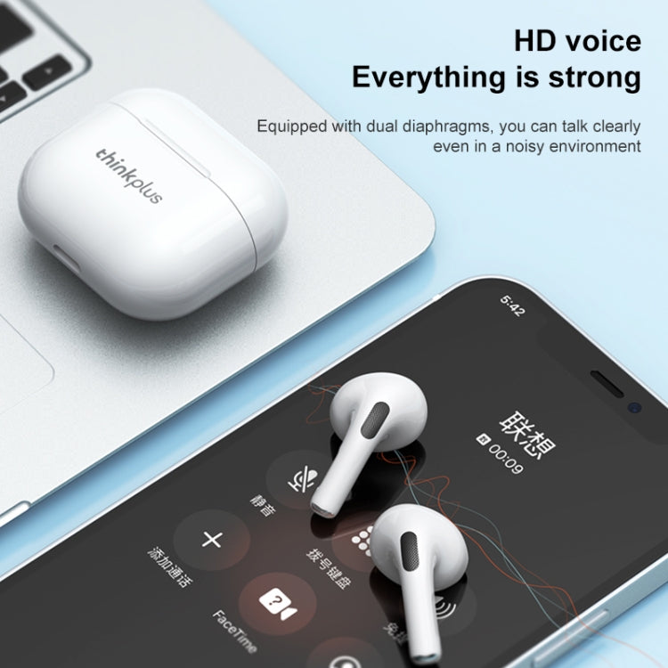 Auricolare Bluetooth impermeabile originale Lenovo LivePods LP40 TWS IPX4 con scatola di ricarica, supporto Touch e chiamate HD e commutazione Siri e master-slave, LivePods LP40
