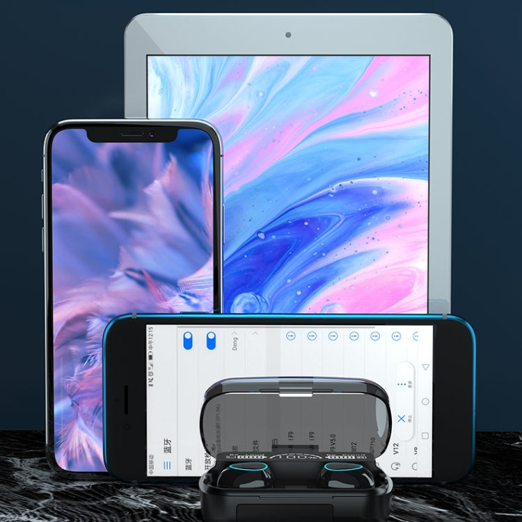 Auricolare Bluetooth wireless M10 Bluetooth 5.1 TWS con display digitale con scatola di ricarica, supporto Touch, Siri e display batteria, M10 Black, M10 Green