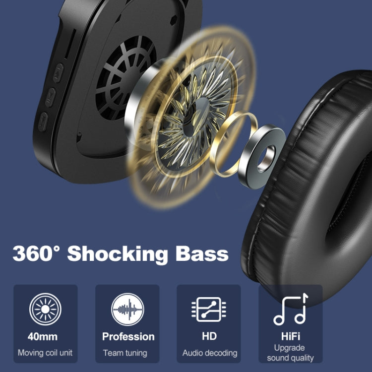 REMAX RB-750HB Cuffie da gioco wireless Bluetooth V5.0