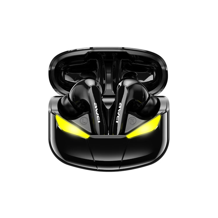 awei T35 Bluetooth V5.0 Ture Gioco sportivo wireless Auricolare TWS impermeabile Dual Mode IPX5 con custodia di ricarica