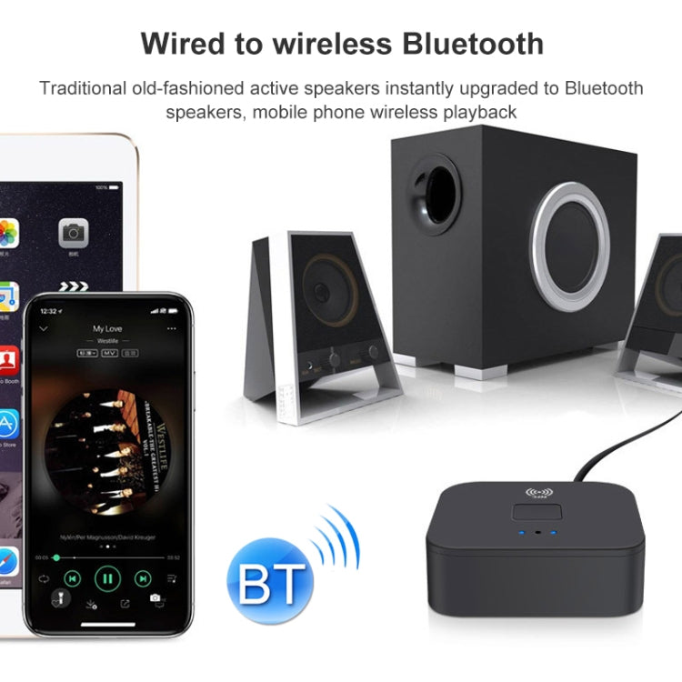 Ricevitore Bluetooth 5.0 B11 AUX NFC a 2 adattatori audio RCA, B11