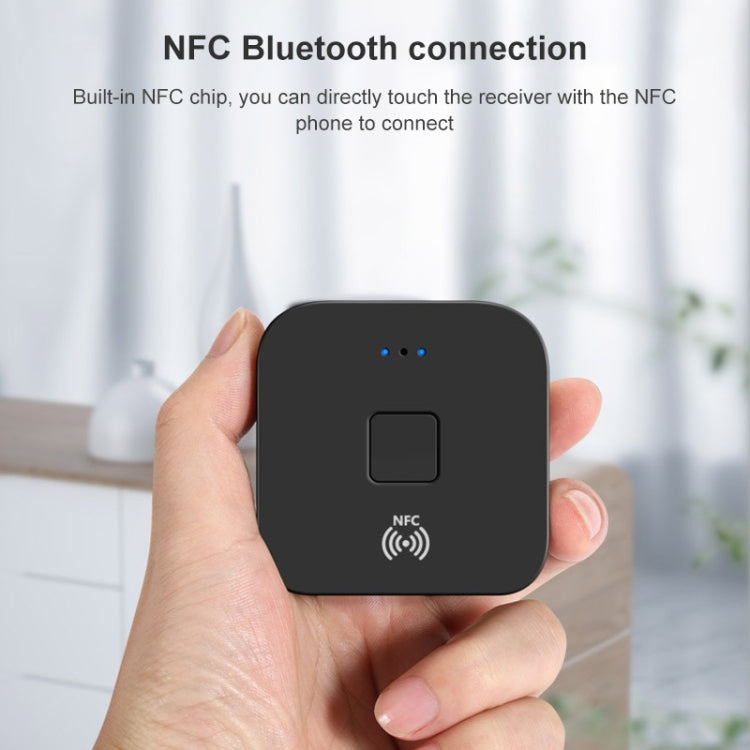 Ricevitore Bluetooth 5.0 B11 AUX NFC a 2 adattatori audio RCA, B11