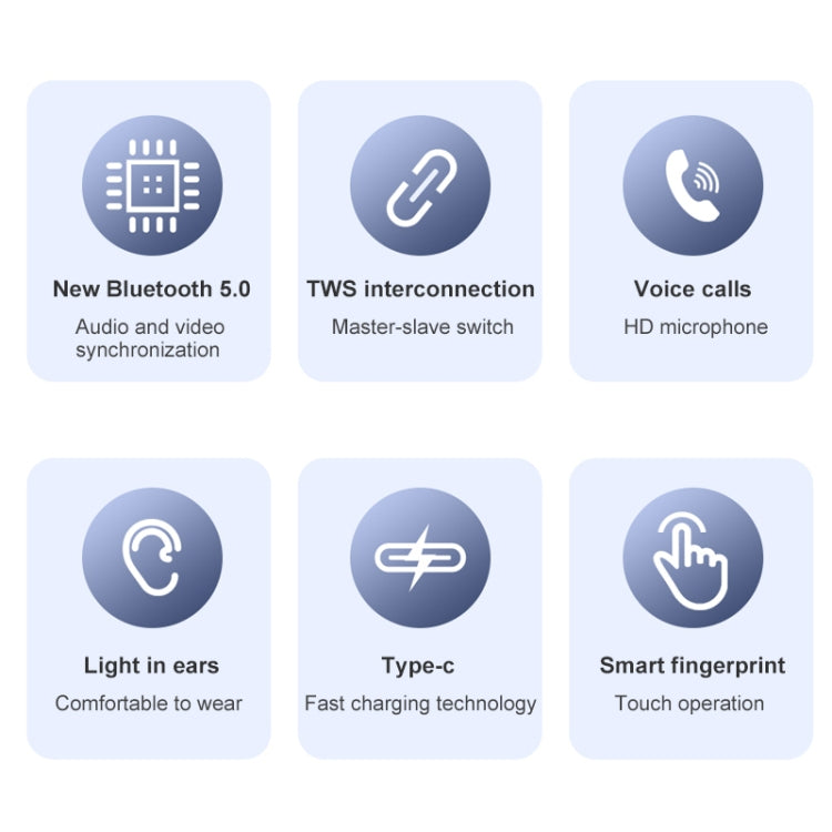 Awei T21 Bluetooth V5.0 Ture Wireless Sports TWS Auricolare con custodia di ricarica