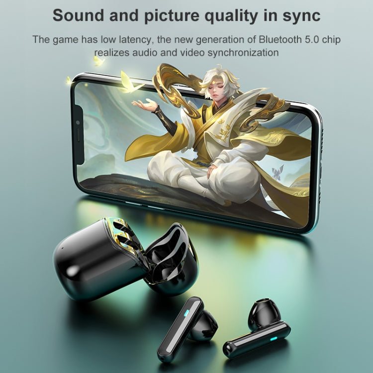 TWS-T9 Bluetooth 5.0 Business Sport Auricolare Bluetooth wireless stereo con scatola di ricarica