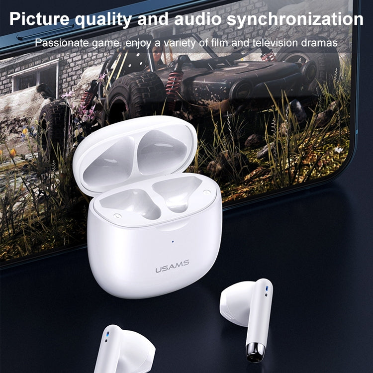 USAMS-IA04 Mini auricolare TWS wireless Bluetooth 5.0 serie Zero Sense con scatola di ricarica