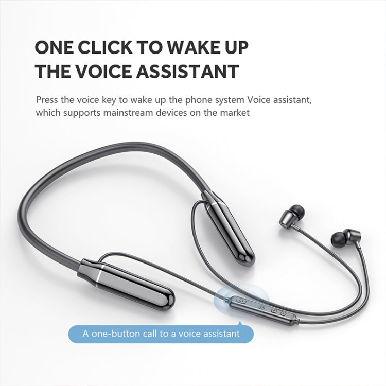Auricolare Bluetooth wireless sportivo A10 Bluetooth 5.0 montato sul collo