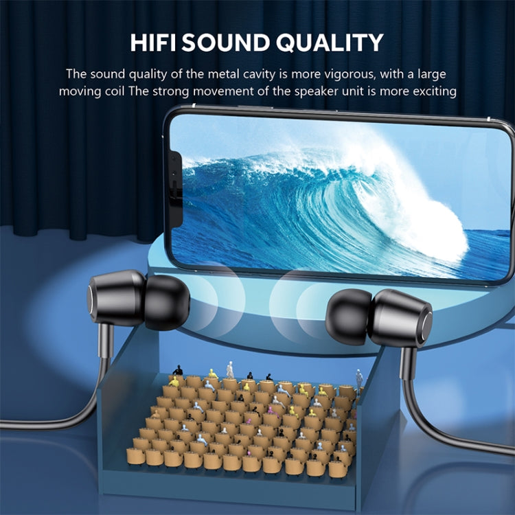 Auricolare Bluetooth wireless sportivo A10 Bluetooth 5.0 montato sul collo