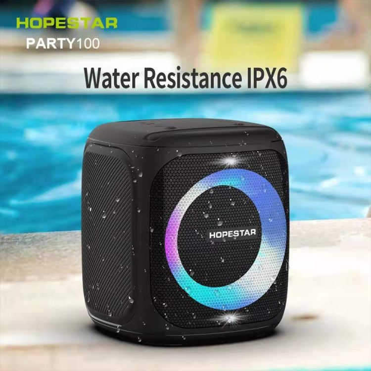 HOPESTAR Party100 Bluetooth 5.0 Altoparlante Bluetooth wireless portatile impermeabile con funzione di ricarica mobile, Party100(Black), Party100(Green), Party100(Blue)