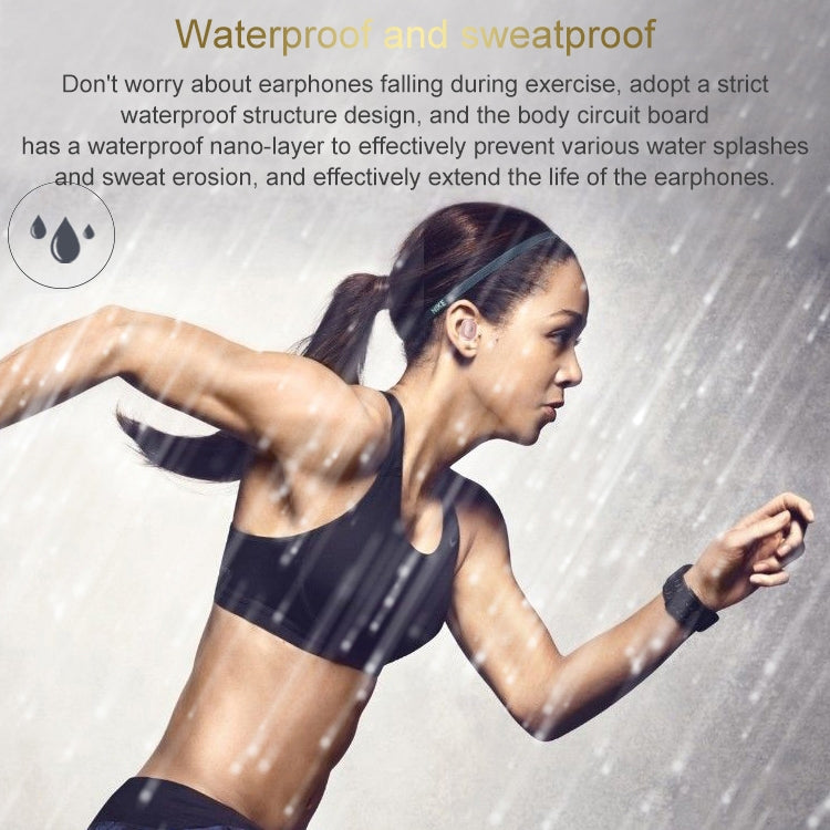 Auricolare Bluetooth wireless invisibile singolo in-ear H58 Bluetooth 4.1
