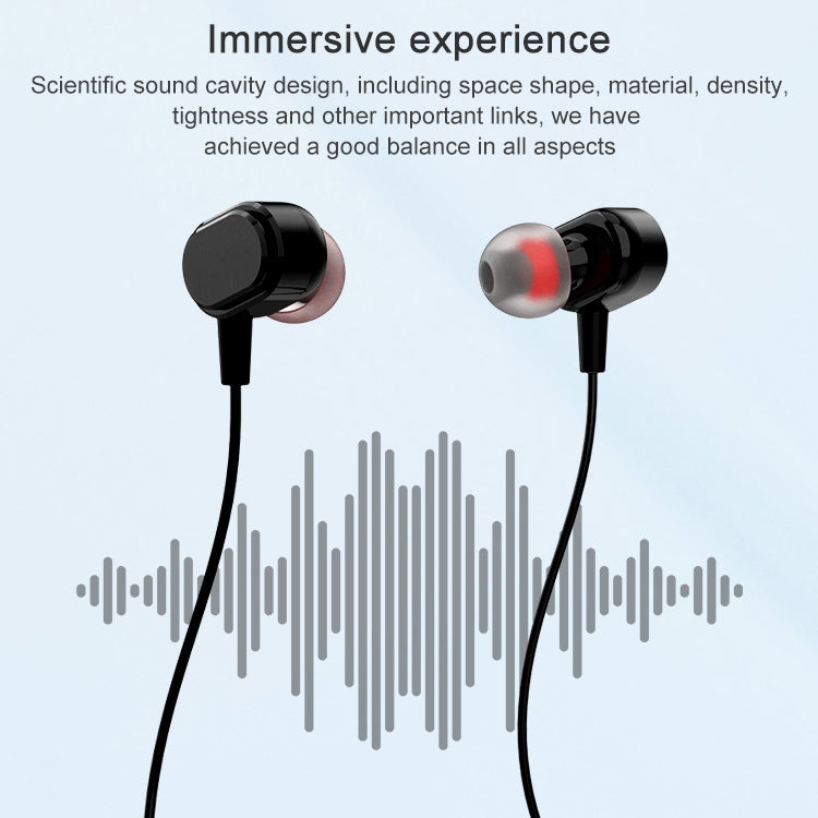 AIN MK-I01 IPX4 Auricolare Bluetooth sportivo con controllo via cavo, impermeabile, montato sul collo, con fibbia per cavo, supporto per chiamate e assistente vocale