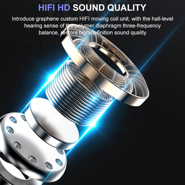 M-B8 Bluetooth 5.0 Mini auricolare Bluetooth wireless stereo intraauricolare invisibile con scatola di ricarica