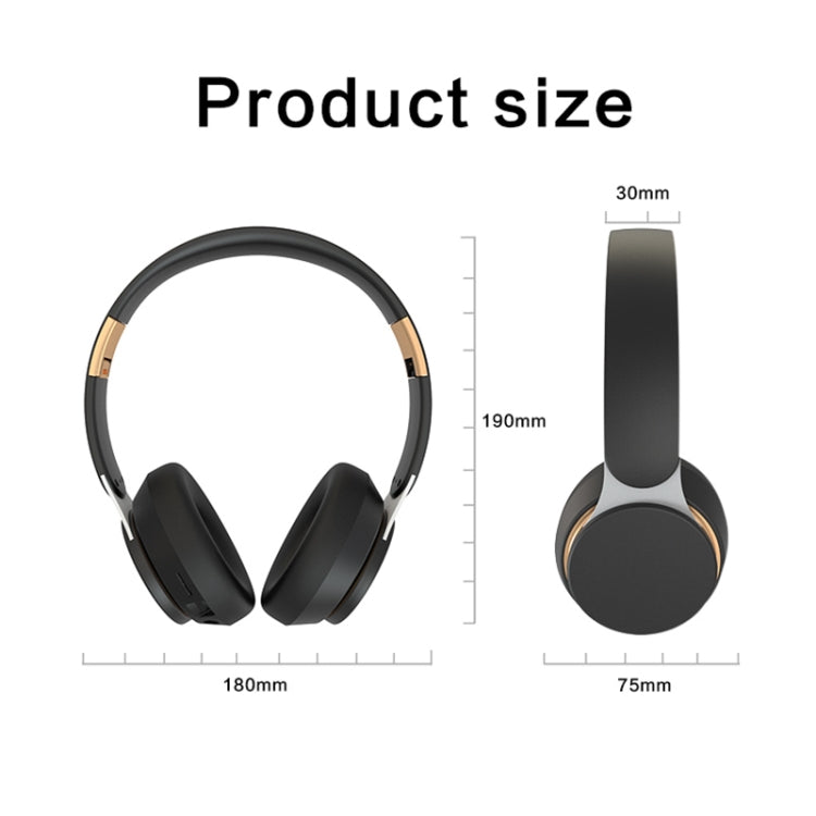 07S Giochi per computer sportivi pieghevoli Cuffie wireless Bluetooth V5.0 con microfono