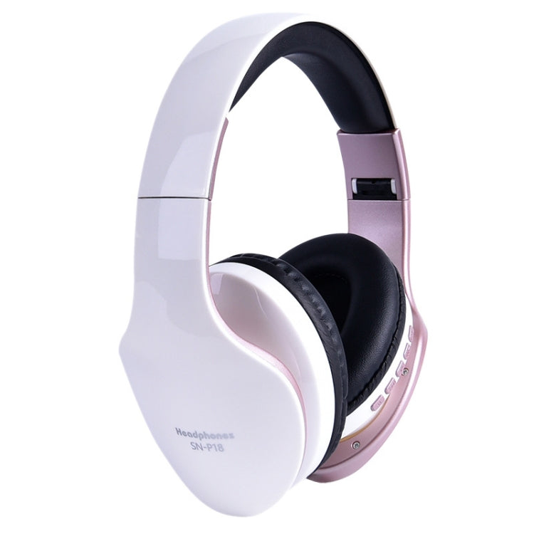 Auricolare wireless Bluetooth 4.0 pieghevole SN-P18 con microfono, supporto scheda TF