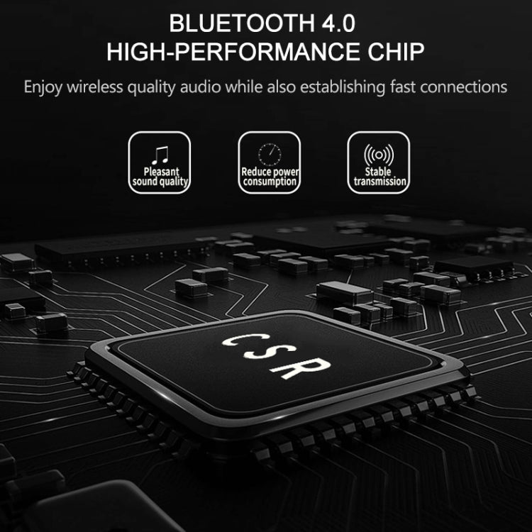 Auricolare wireless Bluetooth 4.0 pieghevole SN-P18 con microfono, supporto scheda TF