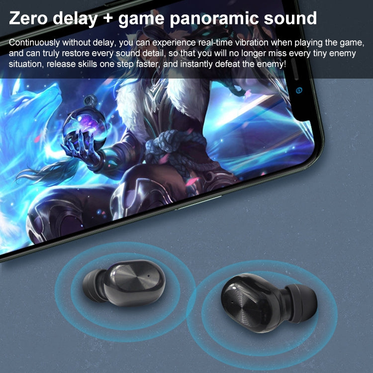 ETE-15 Auricolari wireless TWS impermeabili Bluetooth 5.0 binaurali con controllo tattile