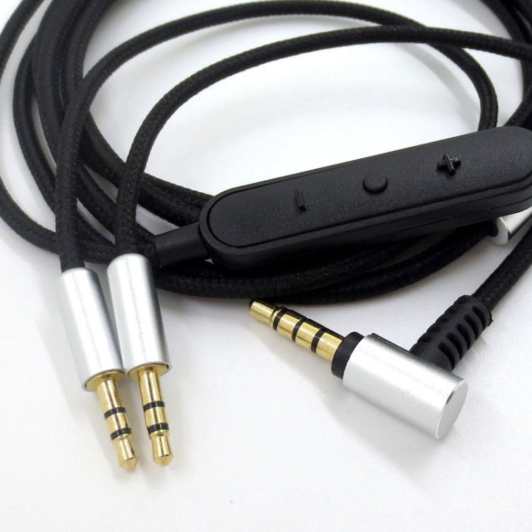 ZS0096 Cavo audio per cuffie con controllo cablato per Sol Republic Master Tracks HD V8 V10 V12 X3, Wired Control Version