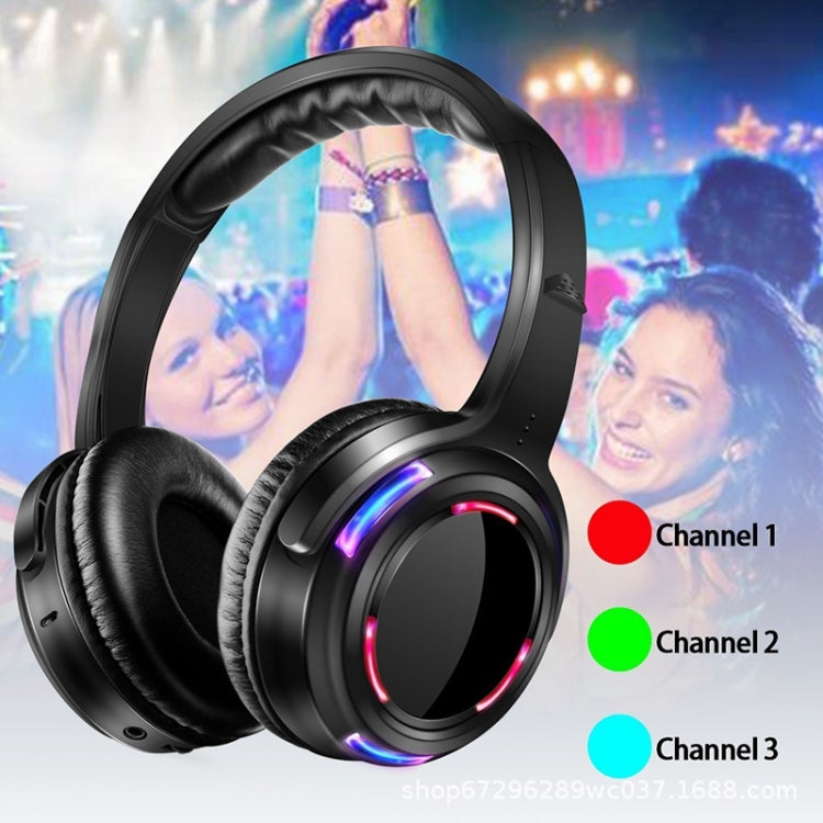 Trasmettitore audio amplificatore professionale con set di cuffie con cancellazione del rumore, Set