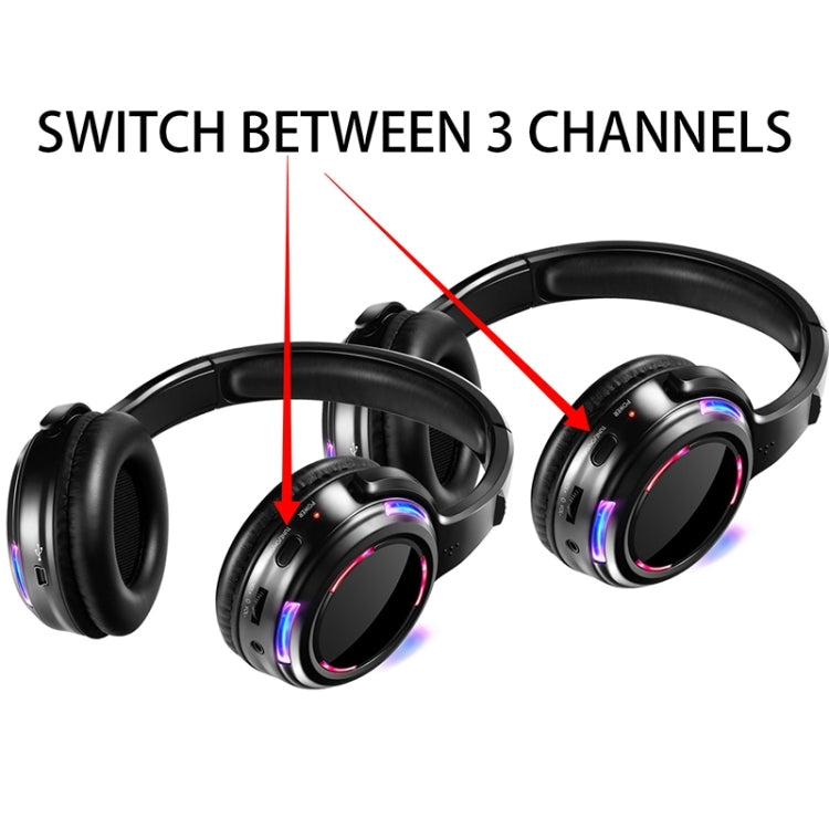 Trasmettitore audio amplificatore professionale con set di cuffie con cancellazione del rumore, Set