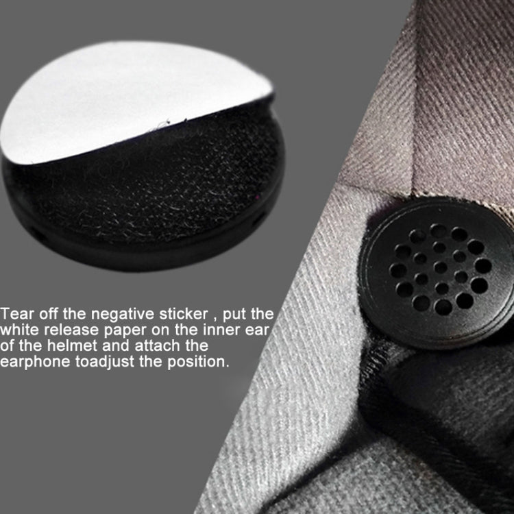 Cuffie cablate per casco da moto con interfaccia T33 da 3,5 mm, lunghezza: 1,2 m