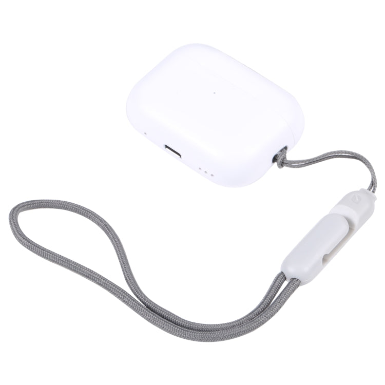 Per Apple AirPods Pro 2 auricolare Bluetooth wireless cordino anti-smarrimento della custodia del telefono, High Imitation Grey