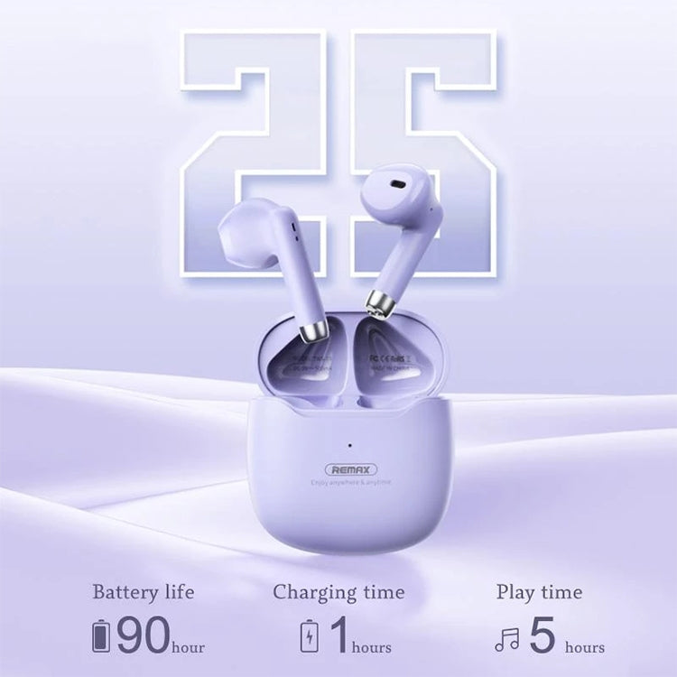 REMAX TWS-19 Auricolari Bluetooth wireless semi-in-ear dual host